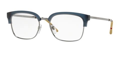 burberry eyeglasses be2273|Burberry™ BE2273 3726 54 Matte Blue/Gunmetal Eyeglasses.